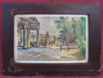 Blick auf die Stadt - 1940 Blick auf die Stadt - 1940