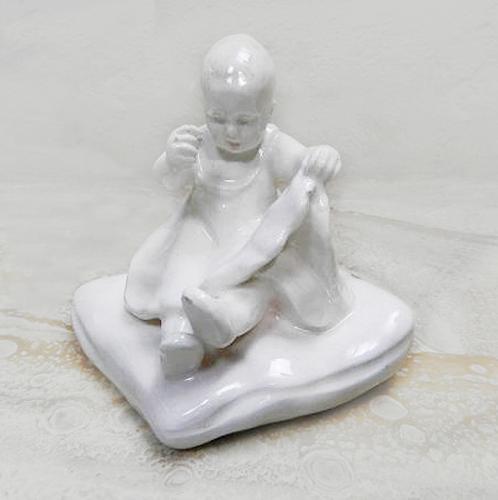 Porzellanfigur - weißes Porzellan - 1920 Porzellanfigur - weißes Porzellan - 1920