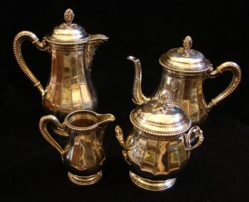 Teeservice - Silber - 1910 Teeservice - Silber - 1910