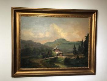 Romantische Landschaft - 1860 Romantische Landschaft - 1860