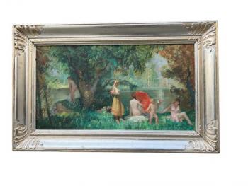 Sommerlandschaft - Leinwand - Josef Jiøí Kamenický - 1940 Sommerlandschaft - Leinwand - Josef Jiøí Kamenický - 1940