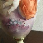 Porzellan Vase - Bronze, weißes Porzellan - 1880 Porzellan Vase - Bronze, weißes Porzellan - 1880