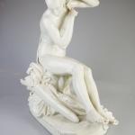 Porzellan Figur Frau - weißes Porzellan - Porcelánka Míšeò - Meissen - 1970 Porzellan Figur Frau - weißes Porzellan - Porcelánka Míšeò - Meissen - 1970