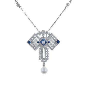 Goldene Halskette - Gold, Diamant - 2022 Goldene Halskette - Gold, Diamant - 2022