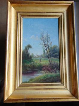 Sommerlandschaft - 1860 Sommerlandschaft - 1860