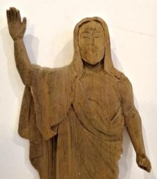 Kleine Statue von Christus dem Siegreichen Kleine Statue von Christus dem Siegreichen