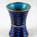Vase - Emaille, Messing - 1925 Vase - Emaille, Messing - 1925