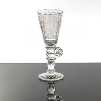 Glasbecher - klares Glas - 1910 Glasbecher - klares Glas - 1910