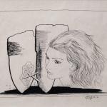 Abstrakte Komposition - Papier - 1934 Abstrakte Komposition - Papier - 1934