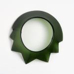 Zdena Laštovièková (*1955), Armband, grünes Glas Zdena Laštovièková (*1955), Armband, grünes Glas