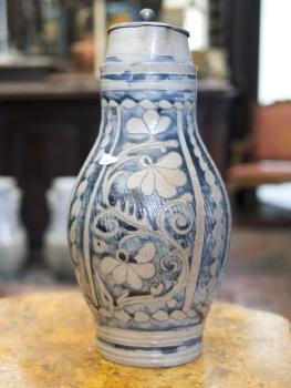 Bierkrug - Zinn, Keramik Bierkrug - Zinn, Keramik