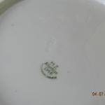 Teller - weißes Porzellan - 1920 Teller - weißes Porzellan - 1920