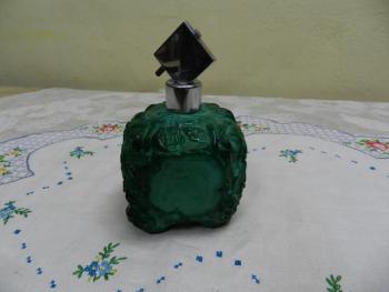 Flakon - Malachit - Ingrid, Schlevogt - 1920 Flakon - Malachit - Ingrid, Schlevogt - 1920