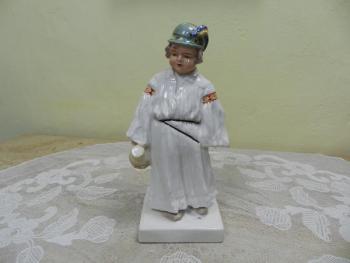 Porzellanfigur - weißes Porzellan - 1930 Porzellanfigur - weißes Porzellan - 1930