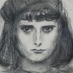 Porträt einer Frau - František Xaver Naske - 1930 Porträt einer Frau - František Xaver Naske - 1930