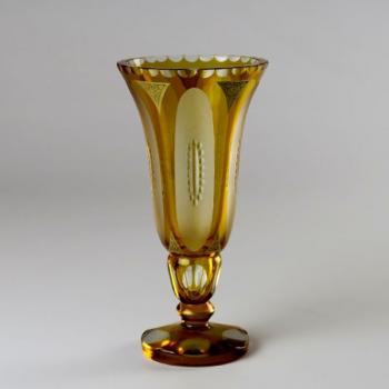 Vase - klares Glas - 1920 Vase - klares Glas - 1920