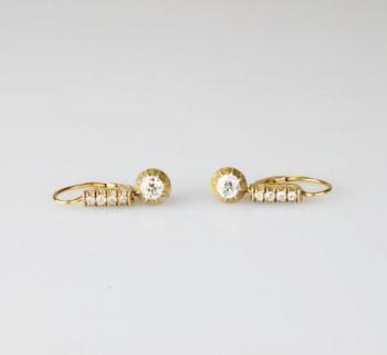 Ohrringe - Silber, Gold - 1915 Ohrringe - Silber, Gold - 1915