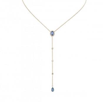 Goldene Halskette - Gold, Diamant - 2024 Goldene Halskette - Gold, Diamant - 2024