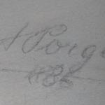 Alois Porges - Porträt eines Mädchens Kopf Alois Porges - Porträt eines Mädchens Kopf