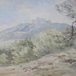 Bedrich Havranek - Landschaft mit Burg im Hintergr Bedrich Havranek - Landschaft mit Burg im Hintergr