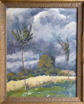 Landschaft - Leinwand - 1920 Landschaft - Leinwand - 1920