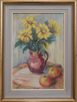 Stillleben mit Früchten - Hezanová - 1940 Stillleben mit Früchten - Hezanová - 1940