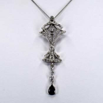 Anhänger - Weißgold, Diamant Anhänger - Weißgold, Diamant