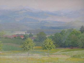 Monogramm J. P. W. - Ein Blick auf die offene Land Monogramm J. P. W. - Ein Blick auf die offene Land
