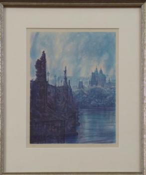 Jan Cerny Klatovsky - Karlsbrücke und St.-Nikolaus Jan Cerny Klatovsky - Karlsbrücke und St.-Nikolaus