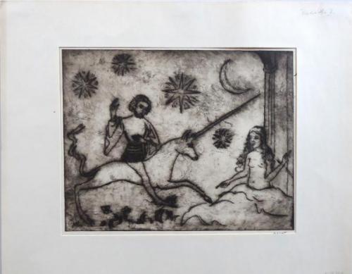 Vratislav Jan Zizka - Sternbild Einhorn und Jungfr Vratislav Jan Zizka - Sternbild Einhorn und Jungfr