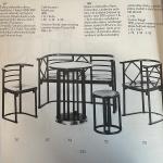 Josef Hoffmann: Sofagarnitur, 1912 Josef Hoffmann: Sofagarnitur, 1912