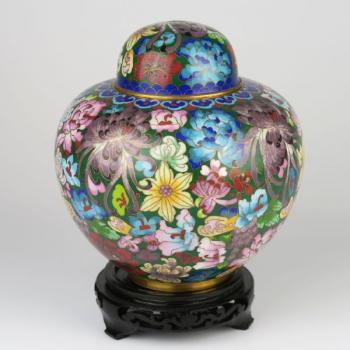 Dose - Holz, Email - 1930 Dose - Holz, Email - 1930