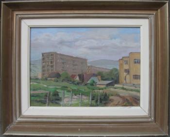 Blick auf die Stadt - 1960 Blick auf die Stadt - 1960