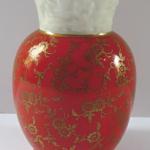 Vergoldete Blumenvase - Oskar Schaller & Co. Vergoldete Blumenvase - Oskar Schaller & Co.