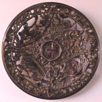 Gusseisenplatte mit violetter Emaille - Blansko Gusseisenplatte mit violetter Emaille - Blansko