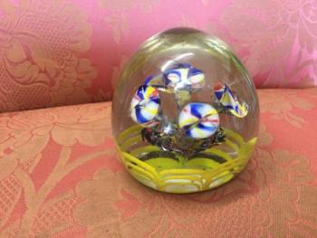 Glas-Briefbeschwerer - 1940 Glas-Briefbeschwerer - 1940