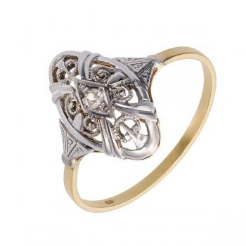 Ring - Gold, Diamant - 1930 Ring - Gold, Diamant - 1930