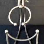 Silber elastischer Flaschenhalter für Wein Silber elastischer Flaschenhalter für Wein