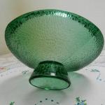 Glasschüssel - Glas, grünes Glas - Jiøí Brabec / Sklo Union - 1970 Glasschüssel - Glas, grünes Glas - Jiøí Brabec / Sklo Union - 1970