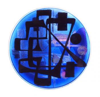 Glasschüssel - klares Glas - 1960 Glasschüssel - klares Glas - 1960