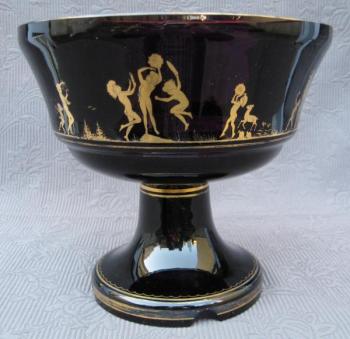 Glas-Aufsatzschale - 1930 Glas-Aufsatzschale - 1930