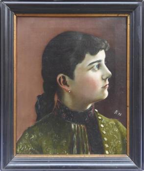 Porträt - Leinwand - 1888 Porträt - Leinwand - 1888