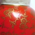 Vergoldete Blumenvase - Oskar Schaller & Co. Vergoldete Blumenvase - Oskar Schaller & Co.