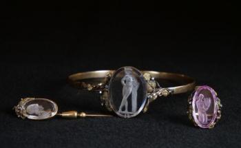 Ring - Kristall, Gold - Josef Drahoòovský - 1921 Ring - Kristall, Gold - Josef Drahoòovský - 1921