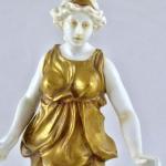 Antikes Mädchen in Gold - Ernst Bohne Söhne Rudols Antikes Mädchen in Gold - Ernst Bohne Söhne Rudols