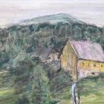 Jan Rambousek - Bauernhaus in Hügellandschaft Jan Rambousek - Bauernhaus in Hügellandschaft