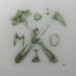 Vase mit Ziertaube - Ilmenau, Mezler & Ortloff Vase mit Ziertaube - Ilmenau, Mezler & Ortloff