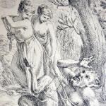 Zeichnung - Papier - Josef Bergler - 1803 Zeichnung - Papier - Josef Bergler - 1803