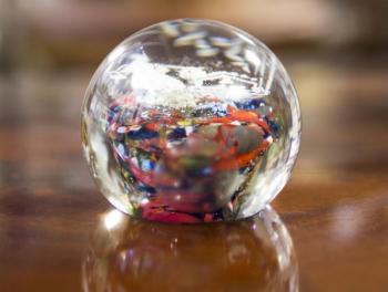 Glas-Briefbeschwerer - Glas - 1940 Glas-Briefbeschwerer - Glas - 1940