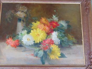 Stillleben mit Blumen - 1910 Stillleben mit Blumen - 1910